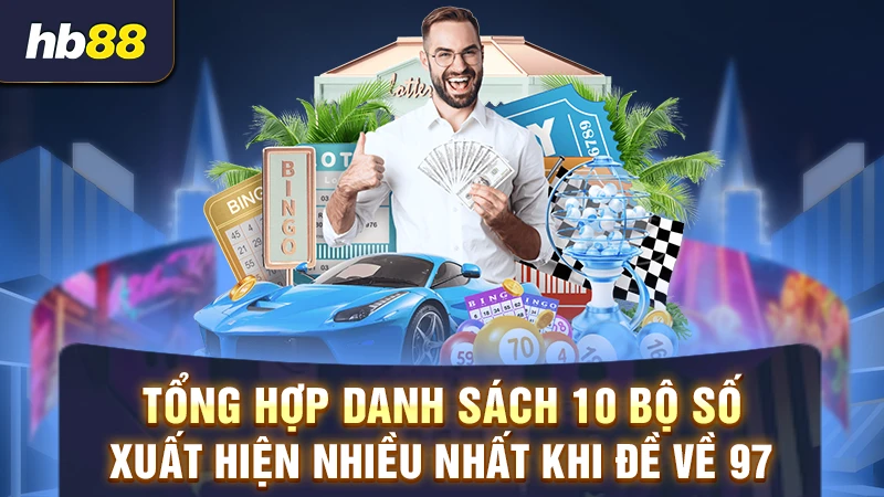 Thống kê tần suất lô khi thấy đề về 97